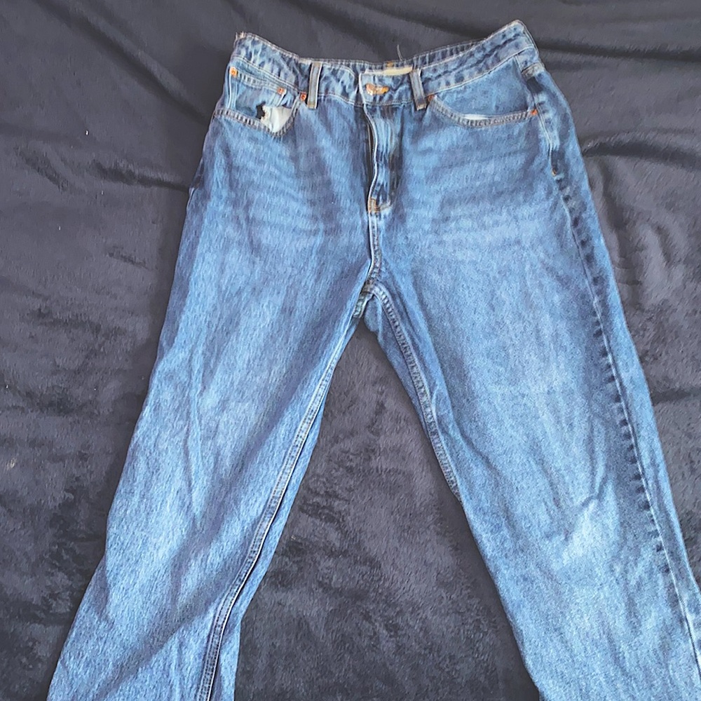 Top Shop Moto Mom Jeans W32 L34